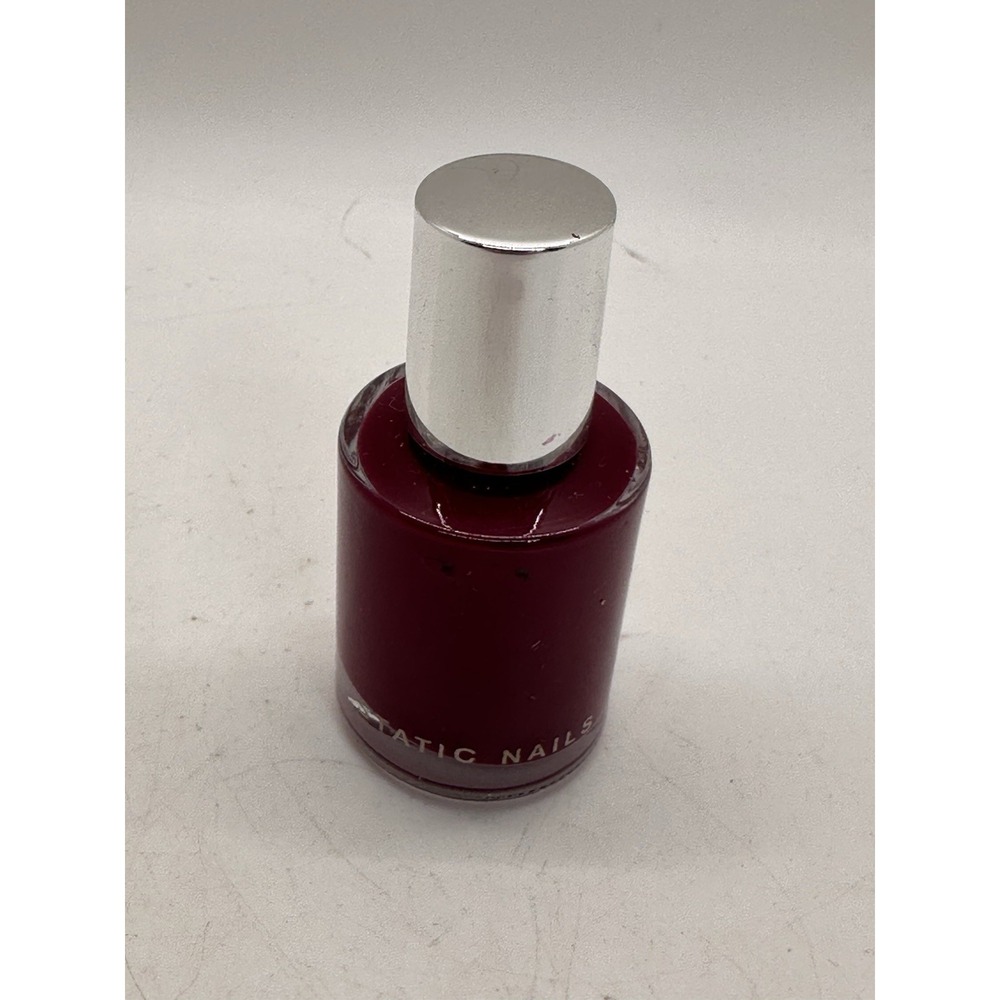 Static Nails Cherry Bomber Liquid Glass Lacquer Red Nail Polish 12ml